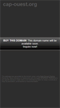 Mobile Screenshot of cap-ouest.org